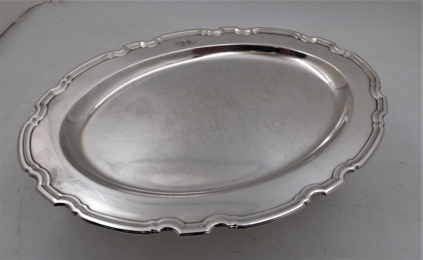 Tiffany & Co. Sterling Silver Dinner Suite with Bowls and Platters in the Hampton Pattern