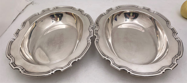 Tiffany & Co. Sterling Silver Dinner Suite with Bowls and Platters in the Hampton Pattern