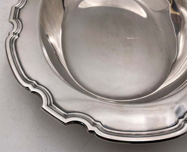 Tiffany & Co. Sterling Silver Dinner Suite with Bowls and Platters in the Hampton Pattern