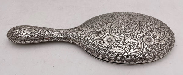 Bailey, Banks, and Biddle 19th Century Sterling Silver and Glass Hand Mirror