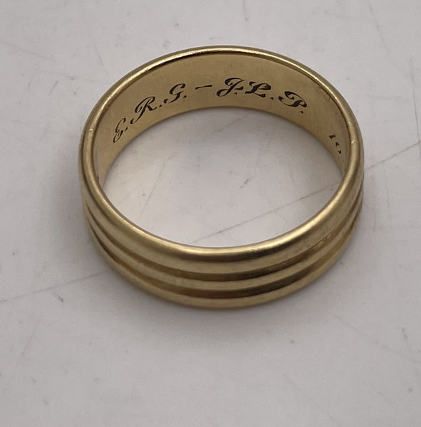 Tiffany & Co. 18k Yellow Gold Wedding Band / Ring