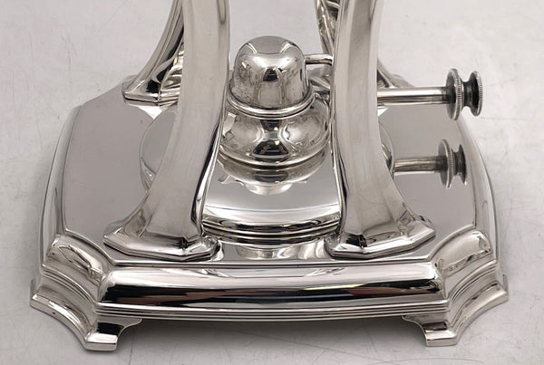 Tiffany & Co. 1912 Sterling Silver 6-Piece Tea & Coffee Set in Hampton Pattern and in Art Deco Style