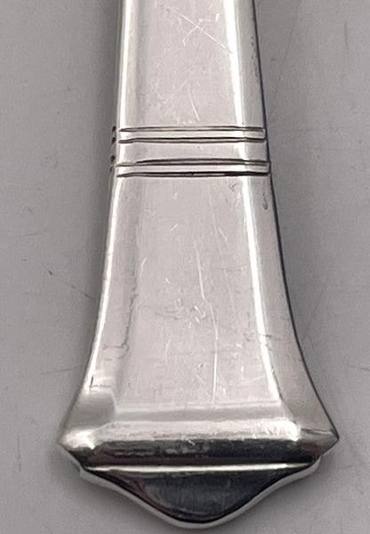 Tiffany & Co. Sterling Silver 1923 65-Piece Windham Flatware Set in Art Deco Style