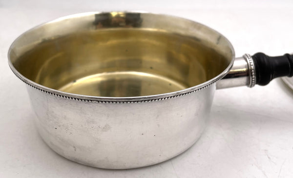 Erlandsson Swedish Silver 1910s Saucepan / Deep Casserole Dish Gilt Inside