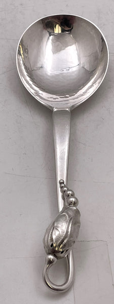 Georg Jensen Assorted Set of Sterling Silver Servers in Blossom Pattern