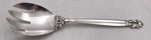 Georg Jensen Assorted Sterling Silver Servers in Acorn Pattern