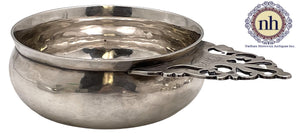 Early American Coin Silver Porringer (Late 18th/ Early 19th Century)