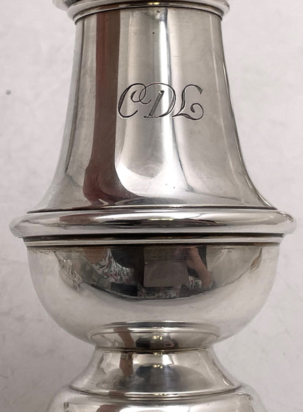 Cartier Sterling Silver Sugar Shaker/ Muffineer Paul Revere Reproduction