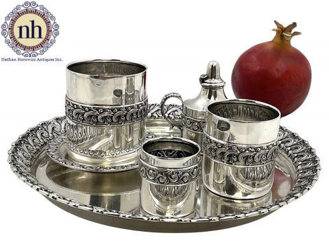 Tiffany & Co. Sterling Silver Smoking Set from 1899