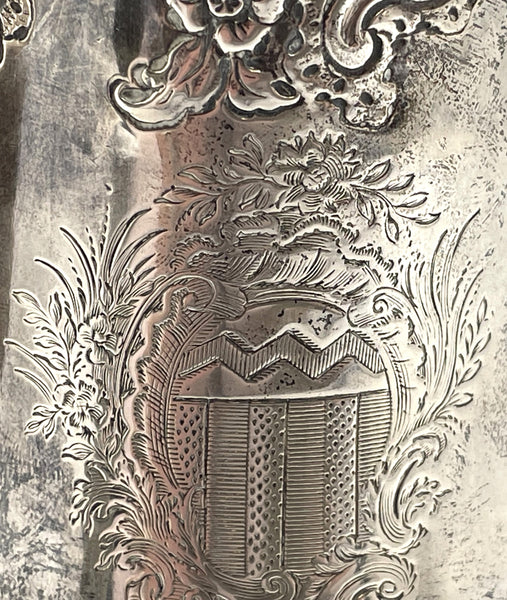 Thomas Whipham Sterling Silver Georgian Coffee Pot from 1752